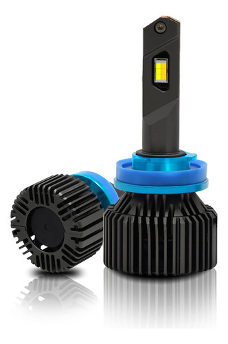 Faróis De Led Para Automóveis H8/h9/h11, 200w 40000lm, 2 Uni - Imagem 5