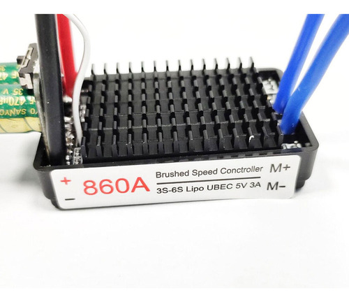 860a 12v-24v Escova Esc De Substituição De Alta T - Imagem 6