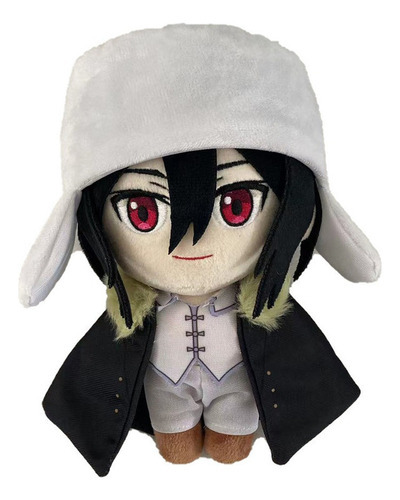 Boneca De Pelúcia Black Bungo Stray Dogs Fyodor Dostoyevsky
