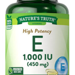 Vitamina E Nature S Truth 1000ui 60 Cápsulas