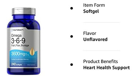 Cápsulas Softgel Triplo Ômega | De Óleos De Peixe, Linhaça - Imagem 5