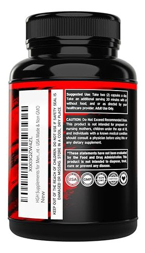 Suplementos De Hgh Para Homens E Mulheres (contagem De 120) - Imagem 3