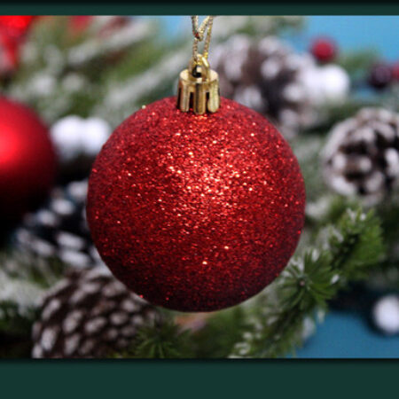 Conjunto De Bolas De Natal De Cor Sólida/fosco/glitter, 100 - Imagem 8