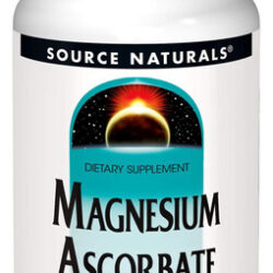 Source Naturals Ascorbato De Magnésio, Vitamina C Suave Não
