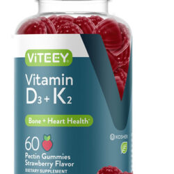 Gomas De Vitamina D3 + K2 - 1000 Ui De Vitamina D3 + 100 Mcg