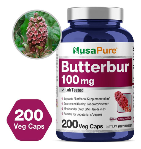 Extrato De Butterbur Nusapure 100 Mg Por Cápsula 200 Cápsula - Imagem 4
