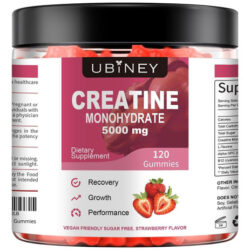 Gomas De Monohidrato De Creatina Com Vitamina B12, Açúcar E