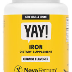 Suplemento De Ferro Mastigável Novaferrum Yay Para Crianças