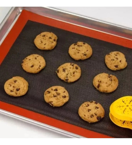 4 Peças De Tapete Para Assar Bolos De Biscoito, Tapete De Fo - Imagem 4