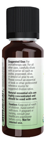 Óleo De Tea Tree Puro Now Foods 30 Ml Orgânico Importado 5un - Imagem 4