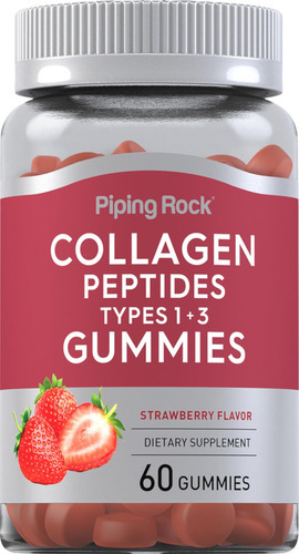 Gomas De Peptídeos De Colágeno Piping Rock | 60 Contagens |