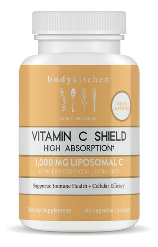 Body Kitchen Lipossomal Vitamin C Shield, 1000 Mg Pureway-c,
