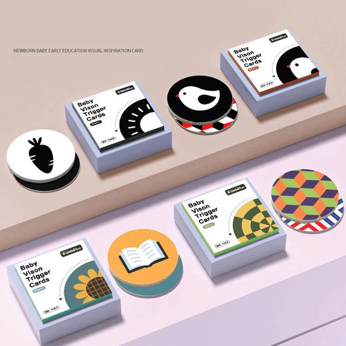 Para Cartões Estímulo Infantil Montessori, 8 Livros - Imagem 5