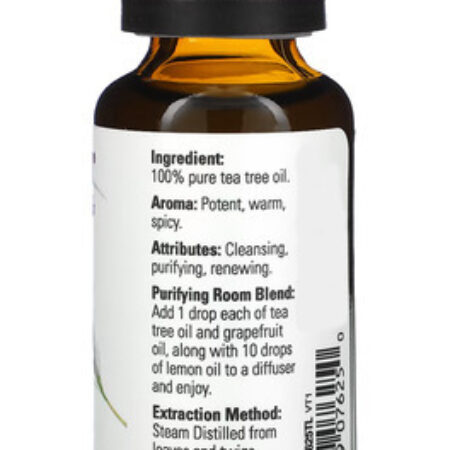 Óleo Essencial Melaleuca Tea Tree 30ml Now Foods 100% 2un - Imagem 5