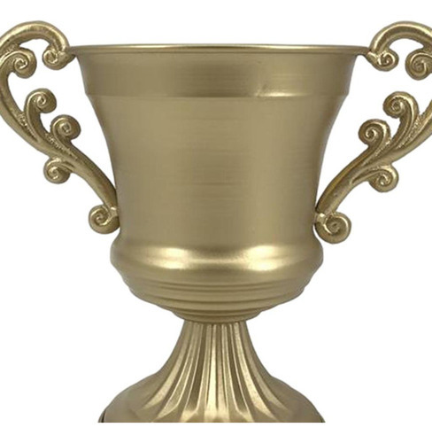 Vaso De Flores Retrô De Metal Em Forma De Taça De Vinho - Imagem 16