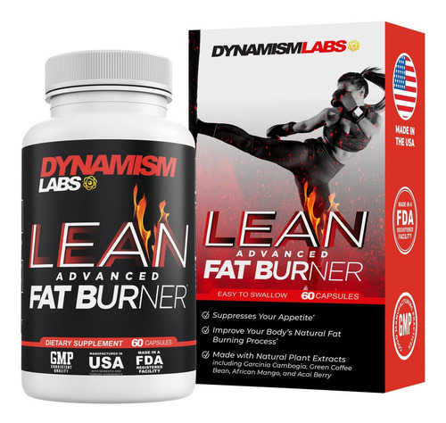 Dynamism Labs Lean Advanced Fat Burner | Extrato De Garcinia