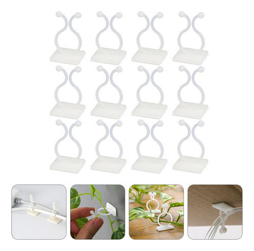 100pcs Planta Fixação Ganchos Prendedor De Fio Para Jardim C - Imagem 3
