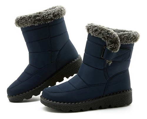 Botas De Neve Impermeáveis Femininas De Inverno - Imagem 14