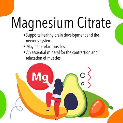 Gomas De Citrato De Magnésio Vitaglobe 300mg - Apoie Ossos, - Imagem 7