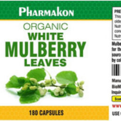 Folha De Amoreira Orgânica Pharmakon, Extrato Cru Saudável,