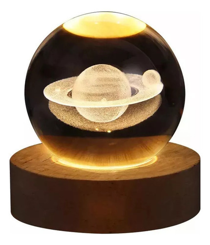 Lâmpadas De Atmosfera De Projeção De Bola De Vidro Led 3d - Imagem 9
