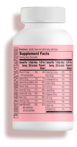 One A Day Planeamento Da Gravidez Multivitamínico Pré-nat... - Imagem 9