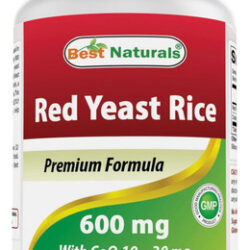 Best Naturals Red Yeast Rice Com Coq10, 120 Cápsulas - Fórmu