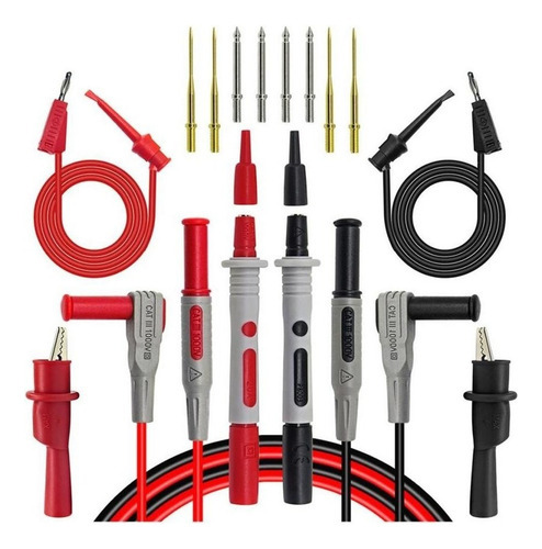 Kit De Teste De Caneta Multímetro Multifuncional P1308b - Imagem 2