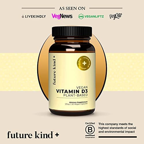Future Kind Vegan Vitamina D3 (30 Cápsulas Em Frasco De Vidr - Imagem 4