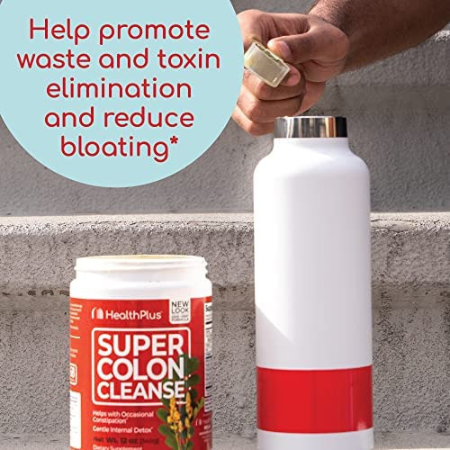 Health Plus Super Colon Cleanse, 45 Porções, 12 Onças (pacot - Imagem 6