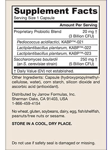 Jarrow Formulas Jarro-dophilus Gut Calm Probiotic - 3 Bilhõe - Imagem 9