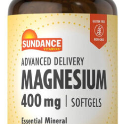 Sundance Magnésio 400mg | 40 Cápsulas Softgel De Entrega Ava