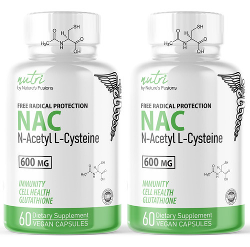 Natures Fusions Suplemento Nac N-acetilcisteína - (2 Unidad