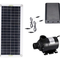 Bomba De Água Solar Bomba De Irrigação De Fonte De Água 50w
