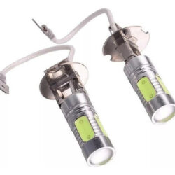 2 Peças 24v H3 Carro Caminhão Led Faróis De Neblina