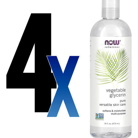 Glicerina Vegetal 473ml Now Foods Cozinha Uso Diário 4un - Imagem 2