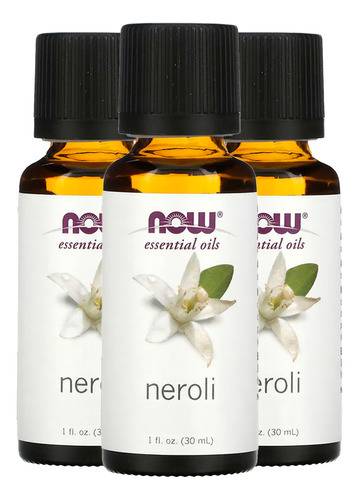 Mistura De Óleo De Néroli Now Foods 30 Ml Importado 3un