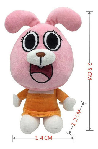 Boneca Gumball De Pelúcia Incredible World New De 3 Peças - Imagem 4