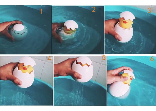 Pulverizar Pato Aspersão Ovos Bebê Água Infantil Bathr 2961 - Imagem 3