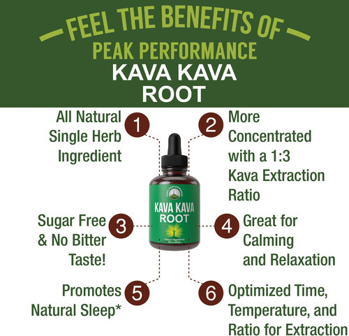 Extrato De Raiz De Kava Kava Gotas Líquidas Calmantes Mais C - Imagem 2