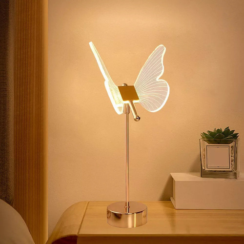 Lâmpada De Mesa De Cabeceira Acrílica Luzes De Mesa Iluminaç - Imagem 6