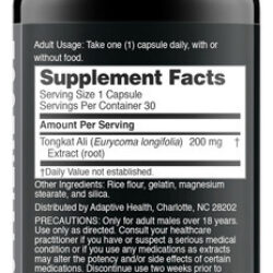 Nugenix Essentials Tongkat Ali Para Homens, Suporte Para A S