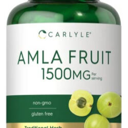 Suplemento Carlyle Amla Fruit 1500mg 120 Cápsulas Não Transg