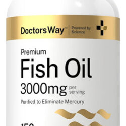 Óleo De Peixe Doctor&quots Way 3000 Mg | 150 Cápsulas Gelatinosa