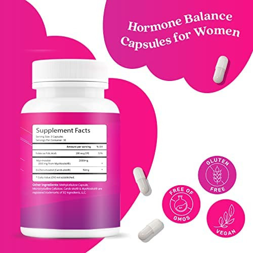 Belive Myo-inositol & D-chiro Inositol Capsules - 90ct I Ino - Imagem 2