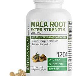 Bronson Maca Root Extra Strength 4000 Mg Por Porção, Lepidi