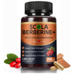 Suplemento De Berberina Scola 500 Mg - Berberina Orgânica Co
