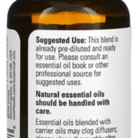 Mistura De Óleo De Helichrysum Now Foods 30ml Importado 3un - Imagem 4