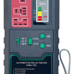 Testador De Relé Eletrônico Automotivo 12v 24v