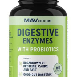 Mav Nutrition Enzimas Com Probióticos | Alívio Do Inchaço E
